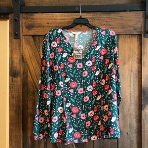 NWT Matilda Jane Yesteryear Tunic, Size Large